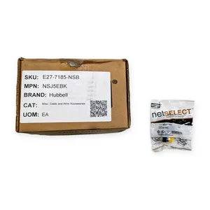 Hubbell NSJ5EBK NET Select Black