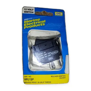 Hubbell MR21SP Marine Rocker Switch