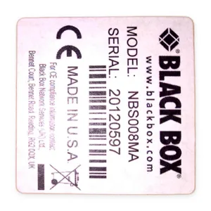 Black Box NBS008MA RJ-45 A/B 8 Port Network Switch
