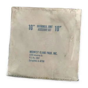Midwest Gland Pack 10 Inch Mechanical Joint Accessory Set Gland Gasket Bolt Kit