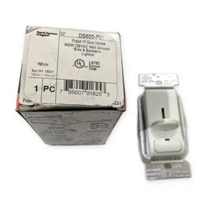 Pass Seymour DS600-PW Preset Dimmer Switch
