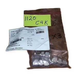 DUR 12-8 Stainless Steel Reducing Union Tube Fittings 3/4 x 1/2 OD Set of 3 – actual item, photo 1 of 2