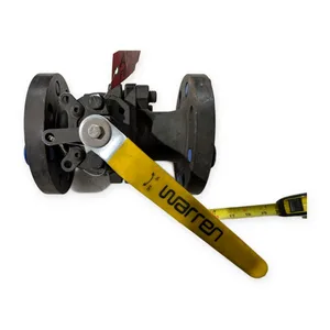 Warren FB300-2 Flanged Ball Valve Lever Handle – actual item, photo 1 of 7