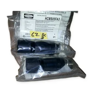 Hubbell HCMS05FA3 Mini-Quick Female Straight Plug