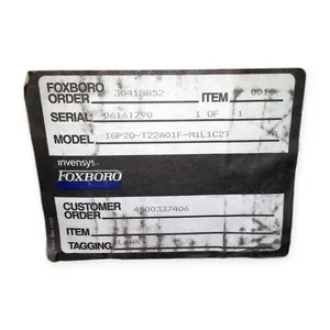 Foxboro IGP20-T22A01F-M1L1C2T Gauge Process Control