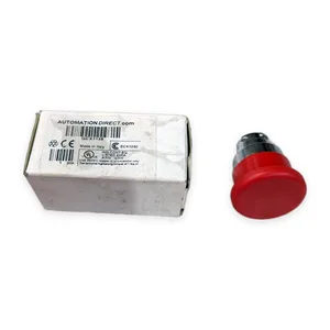 AutomationDirect GCX1135 Red Mushroom Pushbutton – actual item, photo 1 of 7