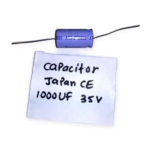 Capacitr Japan CE 1000UF 35V Lot of 2