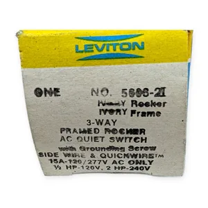 Leviton 5603-2I Receptacle – actual item, photo 1 of 7
