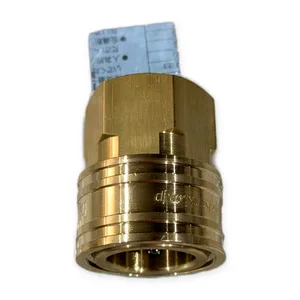 Nitto Kohki 4TSF TSP Cupla Quick Coupling Socket Brass 1/2" Female Thread Part – actual item, photo 1 of 5
