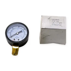 Weksler UA20B4L Dial Pressure Gauge – actual item, photo 1 of 6