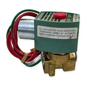 ASCO 8262G90 Red Hat II Brass Solenoid Valve