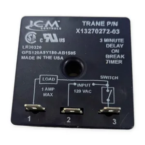 ICM X13270272-03 Controls