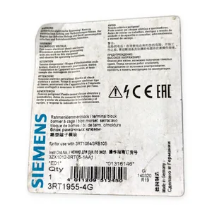Siemens 3RT1955-4G Terminal Block Frame Connector