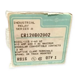General Electric CR120B02002 Industrial Relay