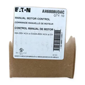 Eaton AH6808UDAC Manual Motor Controller