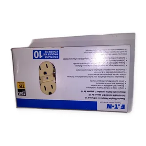 Eaton TR270V-10-LW Standard Duplex Receptacle