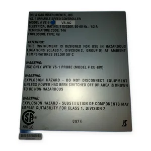 VS-1 VS-AC Variable Speed Controller