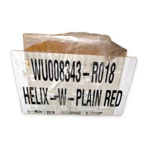 WU008343-R018 Helix-W-Plain Red Top Panel