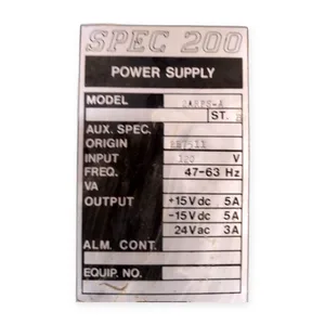 Foxboro 2ARPS-A SPEC 200 Power Supply