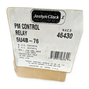 Joslyn Clark 5U4B-76 PM Control Relay