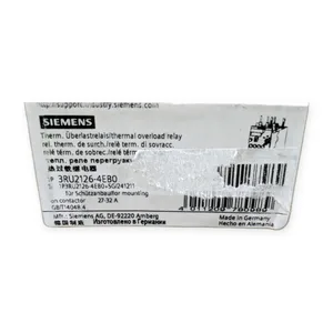 Siemens 3RU2126-4EB0 SIRIUS Thermal Overload Relay