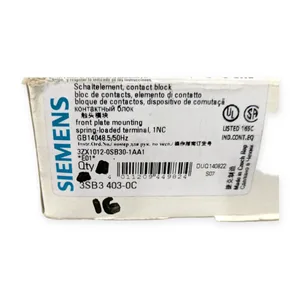 Siemens 3SB3403-0C Contact Block