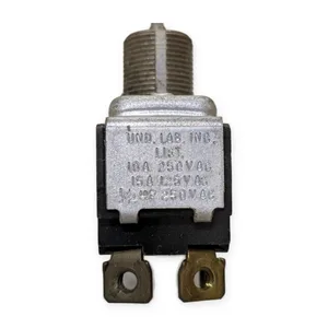 Toggle Switch 10A 250VAC 15A 125VAC 1/2 HP Threaded Bushing Panel Mount UL USA