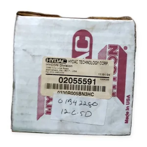 Hydac 02055591 Hydraulic Filter Element – actual item, photo 1 of 4