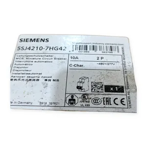 Siemens 5SJ4210-7HG42 Miniature Circuit Breaker