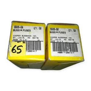Bussmann S505-5A Time Delay Cartridge Fuse