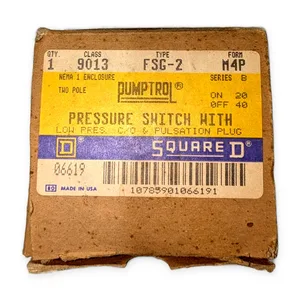 Square D 9013 FSG-2 M4P Pumptrol
