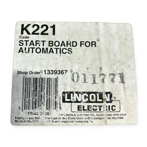 Lincoln Electric K221 Automatics Welder Control Module
