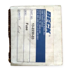 Beck 13-2230-03 Rectifier Fuse