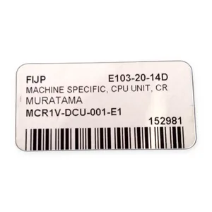 Muratec MCR1V-DCU-001-E1 Interface Control Module