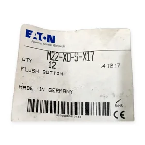 Eaton M22-XD-S-X17 Flush Button