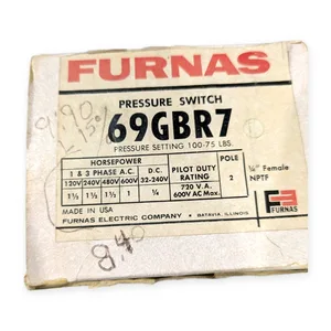 Furnas 69GBR7 Pressure Switch