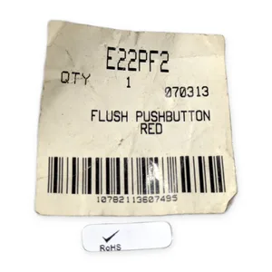 E22PF2 Flush Pushbutton – actual item, photo 1 of 4