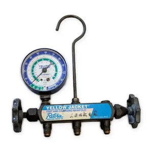 Ritchie Yellow Jacket Manifold with Pressure Gauge