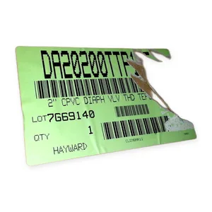 Hayward DA202000TTP CPVC Diaphragm Valve