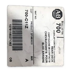 Allen-Bradley 700-C11Z Cartridge Kit Rear Deck Relay