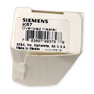 Siemens K67 Heater Element Motor Starter