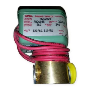 ASCO 8262D20 Red Hat Solenoid Valve