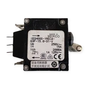 Airpax IEGH666-1REC4-63F-15.0-91-V Circuit Breaker