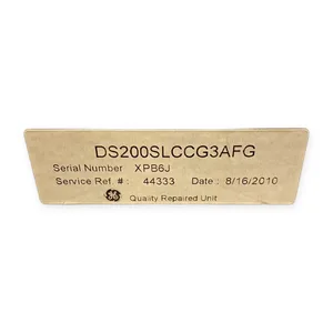 General Electric DS200SLCCG3AFG LAN Communication PCB Board
