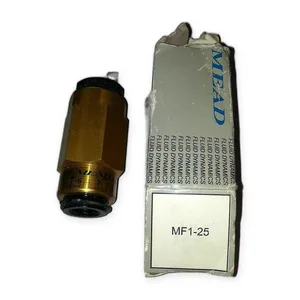 Mead MF1-25 In-Line Axial Flow Control Valve – actual item, photo 1 of 2