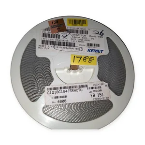 Kemet C1210C184J5RACTU X7R 1210 MLCC Ceramic Capacitor