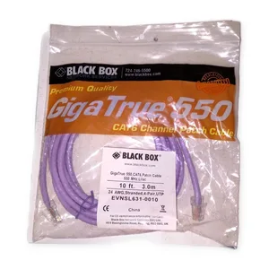 Black Box EVNSL631-0010 550 Cat6 UTP Patch Cable