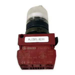 VDE 5-DC13 GE CEMA Illuminated Pushbutton