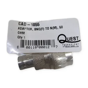 Quest CAD-1055 Adapter 50 Ohm RF Coax Connector