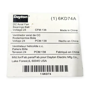 Dayton 6KD74A